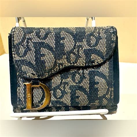 green dior saddle wallet|Dior saddle denim.